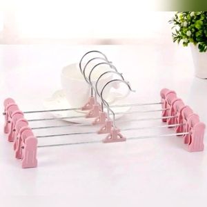 5 Pink Pants/Skirt Clothes Hangers New